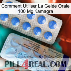 Comment Utiliser La Gelée Orale 100 Mg Kamagra 39